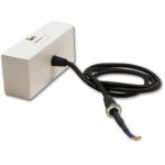 Isoled auvent de plafond carr blanc, y compris cble bipolaire enduit de tissu de 1, 5 m avec - accessoires ...