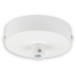 Isoled baldaquin de plafond rond, blanc, pour cbles avec un diamtre de la gaine jusqu' 9, 8mm - accessoires ...