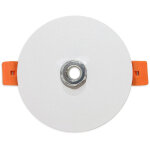 Isoled baldaquin de plafond rond encastr�, d�coupe max. 68mm, diam�tre ext. 85mm, dm de c�ble - accessoires ...