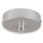 Isoled baldaquin de plafond rond, gris, pour c�bles avec un diam�tre de la gaine jusqu'� 9, 8mm - accessoires ...