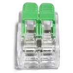 Isoled borne � levier 2 p�les 0, 2 - 4 mm� 50 pi�ces 450 v / 32 a tous types de conducteurs - accessoires ...