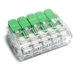 Isoled borne � levier 5 p�les 0, 2 - 4 mm� 25 pi�ces 450 v / 32 a tous types de conducteurs - accessoires ...