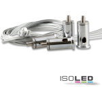 Isoled c�ble de susp de 1, 5 m, set de 4 pc, pour dalle avec rosace fix�e par vis et crochets - accessoires ...