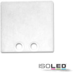 Isoled cache de finition ec 58w blanc ral 9010 pour profil surf16, 2 pces, avec vis - accessoires divers ...