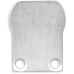 Isoled cache de finition ec24 aluminium pour round12 avec tunnel, 2 pces, avec vis - accessoires divers ...