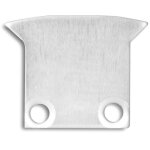 Isoled cache de finition ec27 aluminium pour dive12 flat avec tunnel, 2 pces, avec vis - accessoires ...