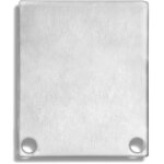 Isoled cache de finition ec44 aluminium pour surf / dive24 flat avec cover11, 2 pces, avec vis - accessoires ...