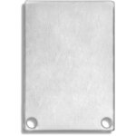 Isoled cache de finition ec48 aluminium pour surf / dive24 avec cover11, 2 pces, avec vis - accessoires ...