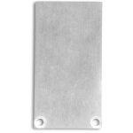 Isoled cache de finition ec49 aluminium pour surf / dive24 avec cover12, 2 pces, avec vis - accessoires ...