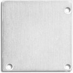 Isoled cache de finition ec52 aluminium pour lamp35(edge) / corner20(avec cover16), 2 pces, avec vis ...