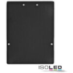 Isoled cache de finition ec74 aluminium noir pour profil lamp40, 2 pces, avec vis - accessoires divers ...