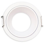 Isoled cadre d'encastrement pour mini spots mr11 / gu10, rond, blanc - accessoires divers Isoled cadre d'encastrement pour mini spots mr11 / gu10, rond, blanc - accessoires divers