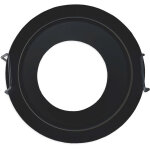 Isoled cadre d'encastrement pour mini spots mr11 / gu10, rond, noir - accessoires divers