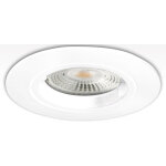 Isoled cadre d'encastrement rond, d�coupe 68mm, blanc, pour spots gu10 / mr16 - luminaires encastr�s