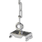 Isoled chane en acier pour systme linaire fastfix led 2 m, avec crochets et clip de montage - accessoires ...