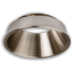 Isoled collerette pour spot led sys - gu10, nickel bross�, en retrait, ugr - luminaires encastr�s