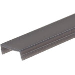 Isoled cover noir pour track48 rail de cloison s�che, encastr� et apparent (h50) 200cm - 3 phases �lectrique ...