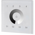 Isoled dali 4 groupes / 4 sc�nes gradateur ma�tre tactile int�gr�, blanc, 100 - 240v ac / - accessoires ...