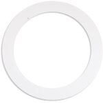 Isoled dcoupe bague adaptateur pour downlights, avec ressorts, blanc, id 201mm - od 287mm - accessoires ...