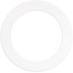 Isoled dcoupe plaque adaptateur pour downlights, sans ressorts, blanc, id 200mm - od 260mm - accessoires ...