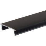 Isoled diffuseur de protection noir pour track48 rail de cloison s�che, encastr� et apparent - 3 phases ...