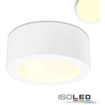 Isoled dl led apparent gamme luna, 8w, diffusion indirecte, corps blanc, blanc chaud, gradable - lampes ...