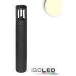 Isoled clairage d'alle led borne 4, 80 cm, 9 w, noir sable, blanc chaud - lampes sur pied, murales ...