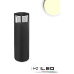 Isoled clairage d'alle led borne 5, 30 cm, 6 w, noir sable, blanc chaud - lampes sur pied, murales ...