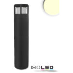 Isoled clairage d'alle led borne 5, 70 cm, 6 w, noir sable, blanc chaud - lampes sur pied, murales ...