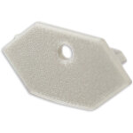 Isoled embout e215 pour profil tbp6 avec presse - toupe, 1pce - profils led et profils encastrs