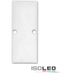 Isoled embout ec90 aluminium blanc ral 9003 pour profil� cache double avec vis - accessoires divers