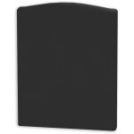 Isoled embout de finition ec115 noir pour lamp40, 2 pices, avec pige  lumire - profils led et profils ...