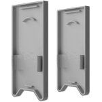 Isoled embout de finition ec121, pi�ge � lumi�re, argent pour profil� halon avec diffusant en - accessoires ...