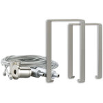 Isoled �trier de fixation z65 pour profil� de luminaire halon avec c�bles de suspension, 2 - accessoires ...