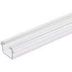 Isoled insert pour rideaux transparent, format int�rieur l = 9, 7, h = 6, 5mm, fente 6mm, 100cm - profil�s ...