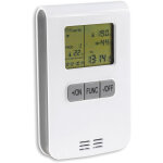 Isoled ir - panel control thermo - interrupteur radio, programmable, fonctionne sur piles (2xaaa non ...