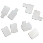 Isoled kit d'embouts de finition pour ruban led wallwasher 20x55�, 2 pi�ces - accessoires divers