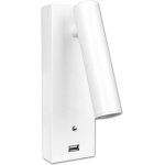Isoled lampe de lecture led, 3w, blanc, avec prise de charge usb a, blanc chaud, 3 niveaux de - lampes ...