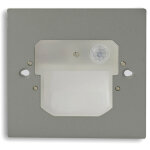 Isoled led applique enc. sys - wall68 230v, avec d�tecteur pir, 2w, colorswitch 3000 4000 6000k - luminaires ...