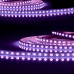 Isoled led aqua rgb + ww ruban led, 24v, 19w, ip68, 96 led / m - bandes led