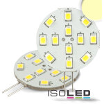 Isoled led g4 12 smd, 2 w, blanc chaud, broche lat�rale - lampes led socle g4