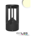 Isoled luminaire led borne 4, 9 w, noir sable, blanc chaud - lampes sur pied, murales et de plafond (extrieur ...