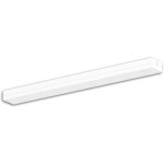 Isoled luminaire led lin�aire � �blouissement r�duit, blanc, 150cm, 45w, colorswitch - lampes murales ...