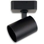 Isoled luminaire plafonnier / mural gu10 single, ip20, noir, avec interrupteur on / off, sans ampoule ...