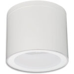 Isoled luminaire en saillie gx53 blanc, sans ampoule - projecteurs non encastr�s