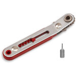Isoled mini - cliquet (cliquet r�versible) inclus avec embout hexagonal de 1, 5 mm pour connecteur - ...