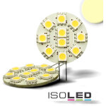 Isoled pastille led g4 10 smd, 2w, blanc chaud, broche latérale - lampes led socle g4 Isoled pastille led g4 10 smd, 2w, blanc chaud, broche latérale - lampes led socle g4