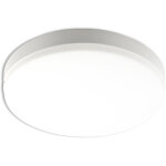 Isoled plafonnier / applique led 18w, blanc, ip54, avec dtecteur de mouvement, colorswitch - lampes ...