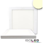 Isoled plafonnier slim 18 mm, blanc, 18 w, transformateur intgr, blanc chaud - lampes murales et de ...