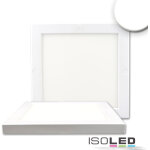 Isoled plafonnier slim 18 mm, blanc, 18 w, transformateur intgr, blanc neutre - lampes murales et de ...
